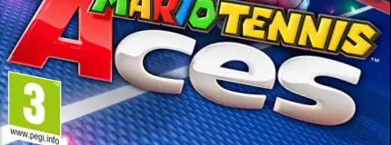 Mario Tennis Aces, the ESRB box on its front