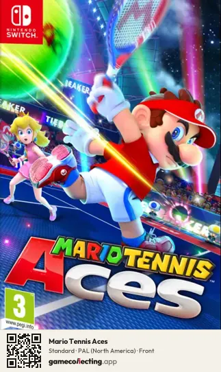 Mario Tennis Aces Nintendo Switch, North America box front