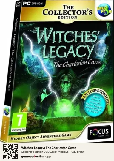 Witches' Legacy: The Charleston Curse Computer, PAL box front