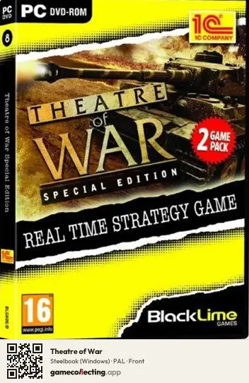 Theatre of War Computer, PAL box front