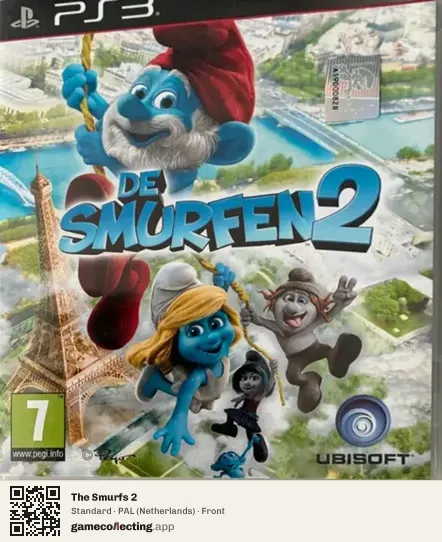 The Smurfs 2 PlayStation 3, Netherlands box front