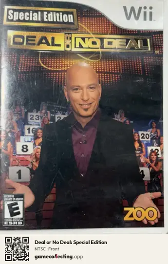 Deal or No Deal: Special Edition Nintendo Wii, NTSC box front