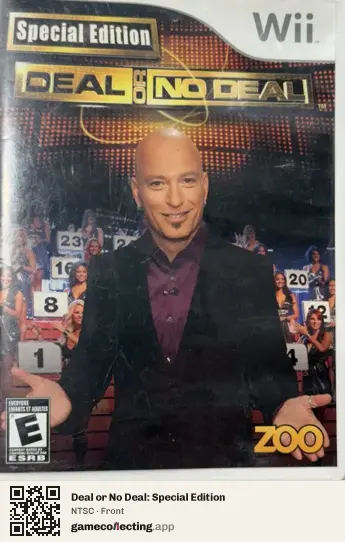 Deal or No Deal: Special Edition Nintendo Wii, NTSC box front