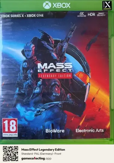 Mass Effect Legendary Edition Xbox Series X, Germany box front