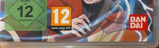 Naruto Shippuden: Ultimate Ninja Storm 2, the USK square on its front