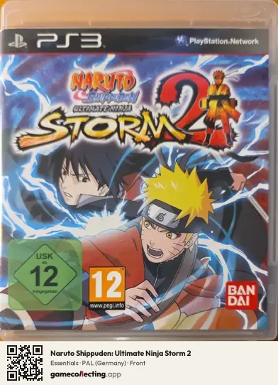 Naruto Shippuden: Ultimate Ninja Storm 2 PlayStation 3, Germany box front