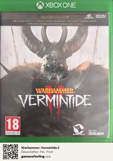 Warhammer: Vermintide 2 Xbox One, PAL box front