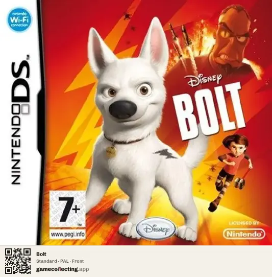 Bolt Nintendo DS, PAL box front