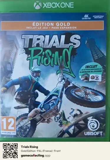 Trials Rising Xbox One, France box front