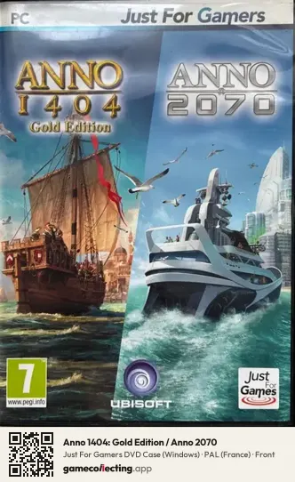 Anno 1404: Gold Edition / Anno 2070 Computer, France box front