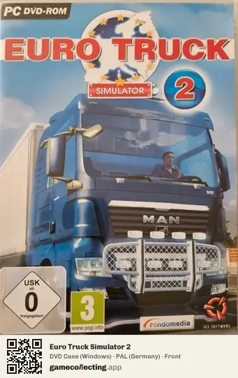 Euro Truck Simulator 2 Computer, Germany box front