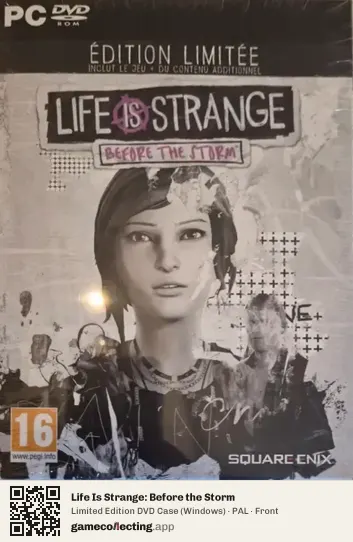 Life Is Strange: Before the Storm Computer, PAL box front