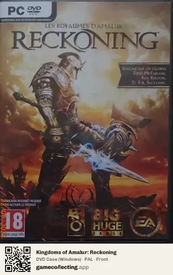 Kingdoms of Amalur: Reckoning Computer, PAL box front