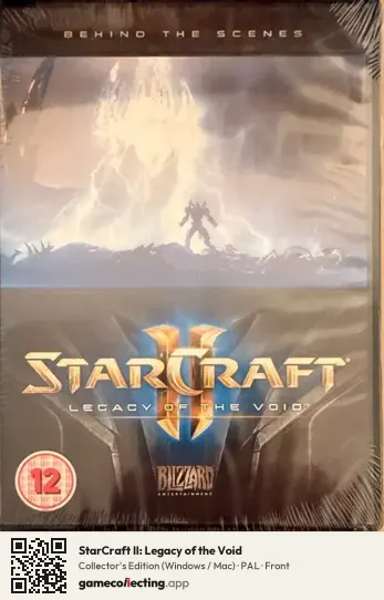 StarCraft II: Legacy of the Void Computer, PAL box front