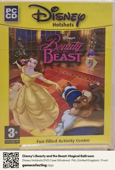 Disney's Beauty and the Beast: Magical Ballroom Computer, United Kingdom box front