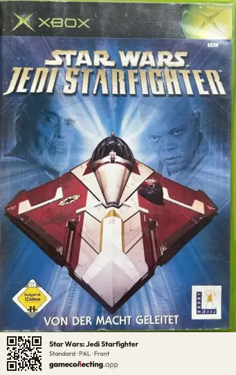 Star Wars: Jedi Starfighter Xbox, PAL box front