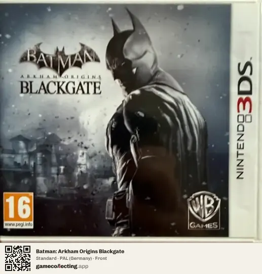 Batman: Arkham Origins Blackgate Nintendo 3DS, Germany box front