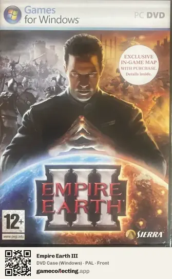 Empire Earth III Computer, PAL box front