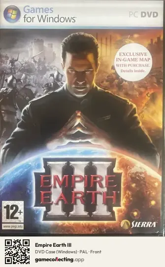 Empire Earth III Computer, PAL box front