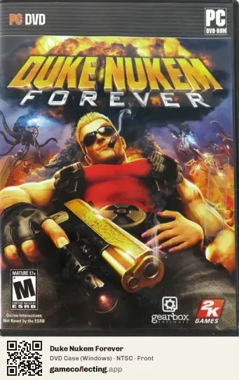 Duke Nukem Forever Computer, NTSC box front