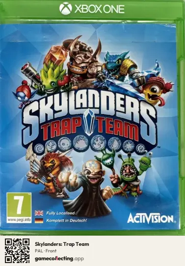 Skylanders: Trap Team Xbox One, PAL box front