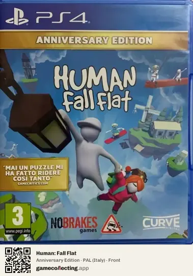 Human: Fall Flat PlayStation 4, Italy box front
