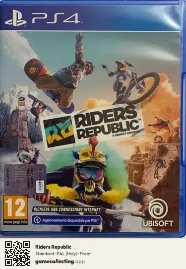 Riders Republic PlayStation 4, Italy box front