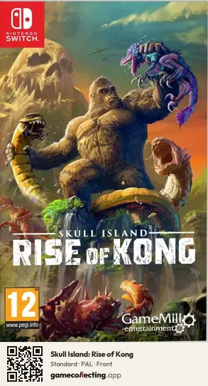 Skull Island: Rise of Kong Nintendo Switch, PAL box front