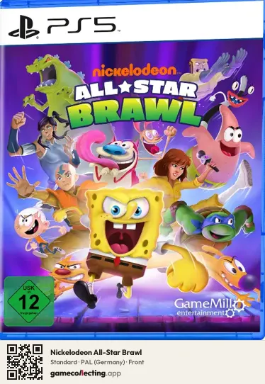 Nickelodeon All-Star Brawl PlayStation 5, Germany box front