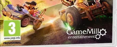 DreamWorks All-Star Kart Racing, the PEGI square on its front