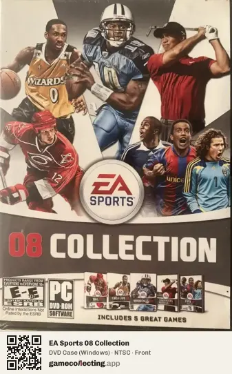 EA Sports 08 Collection Computer, NTSC box front