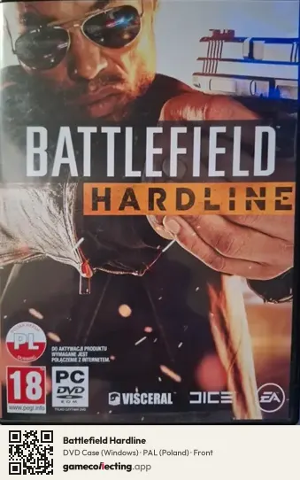 Battlefield Hardline Computer, Poland box front