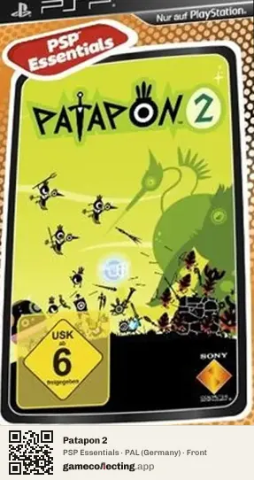 Patapon 2 PlayStation Portable, Germany box front