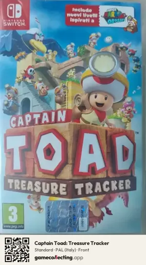 Captain Toad: Treasure Tracker Nintendo Switch, Italy box front