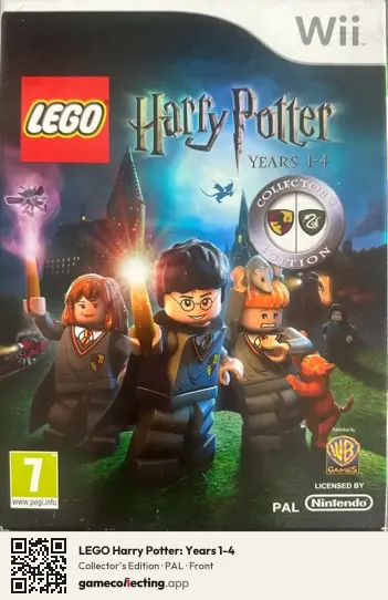 LEGO Harry Potter: Years 1-4 Nintendo Wii, PAL box front