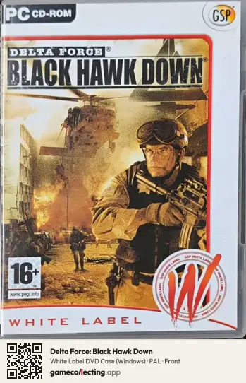 Delta Force: Black Hawk Down Computer, PAL box front
