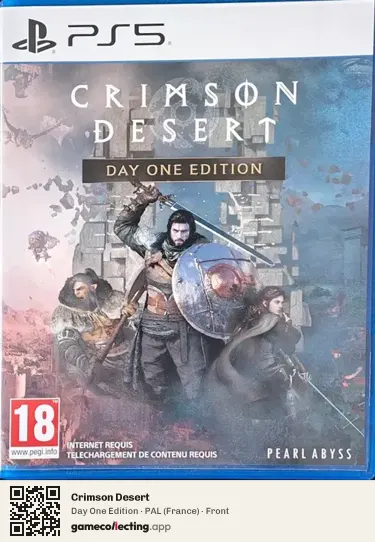 Crimson Desert PlayStation 5, France box front
