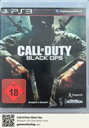 Call of Duty: Black Ops PlayStation 3, Germany box front