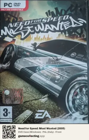 Need for Speed: Most Wanted (2005) Computer, Italy box front
