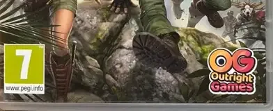 Jumanji: The Video Game, the PEGI square on its front