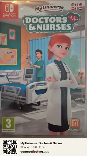 My Universe: Doctors & Nurses Nintendo Switch, PAL box front