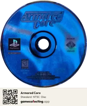 Armored Core PlayStation, NTSC disc