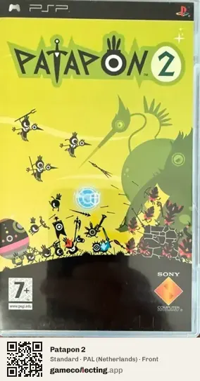 Patapon 2 PlayStation Portable, Netherlands box front