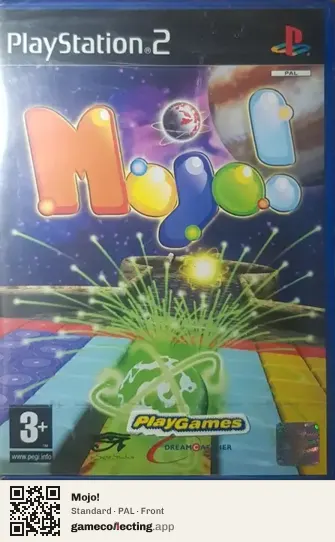Mojo! PlayStation 2, PAL box front