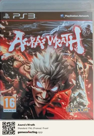 Asura's Wrath PlayStation 3, France box front