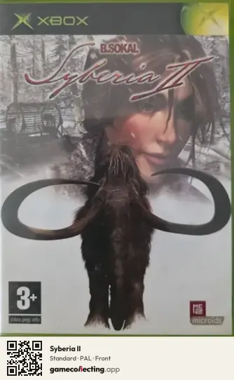 Syberia II Xbox, PAL box front