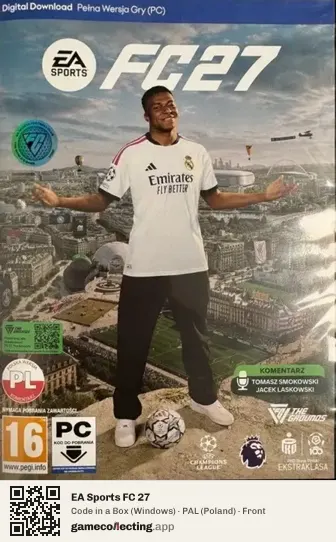 EA Sports FC 27 Computer, Poland box front