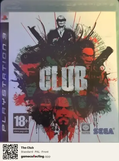 The Club PlayStation 3, PAL box front