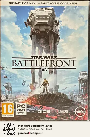 Star Wars Battlefront (2015) Computer, PAL box front