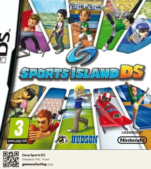 Deca Sports DS Nintendo DS, PAL box front